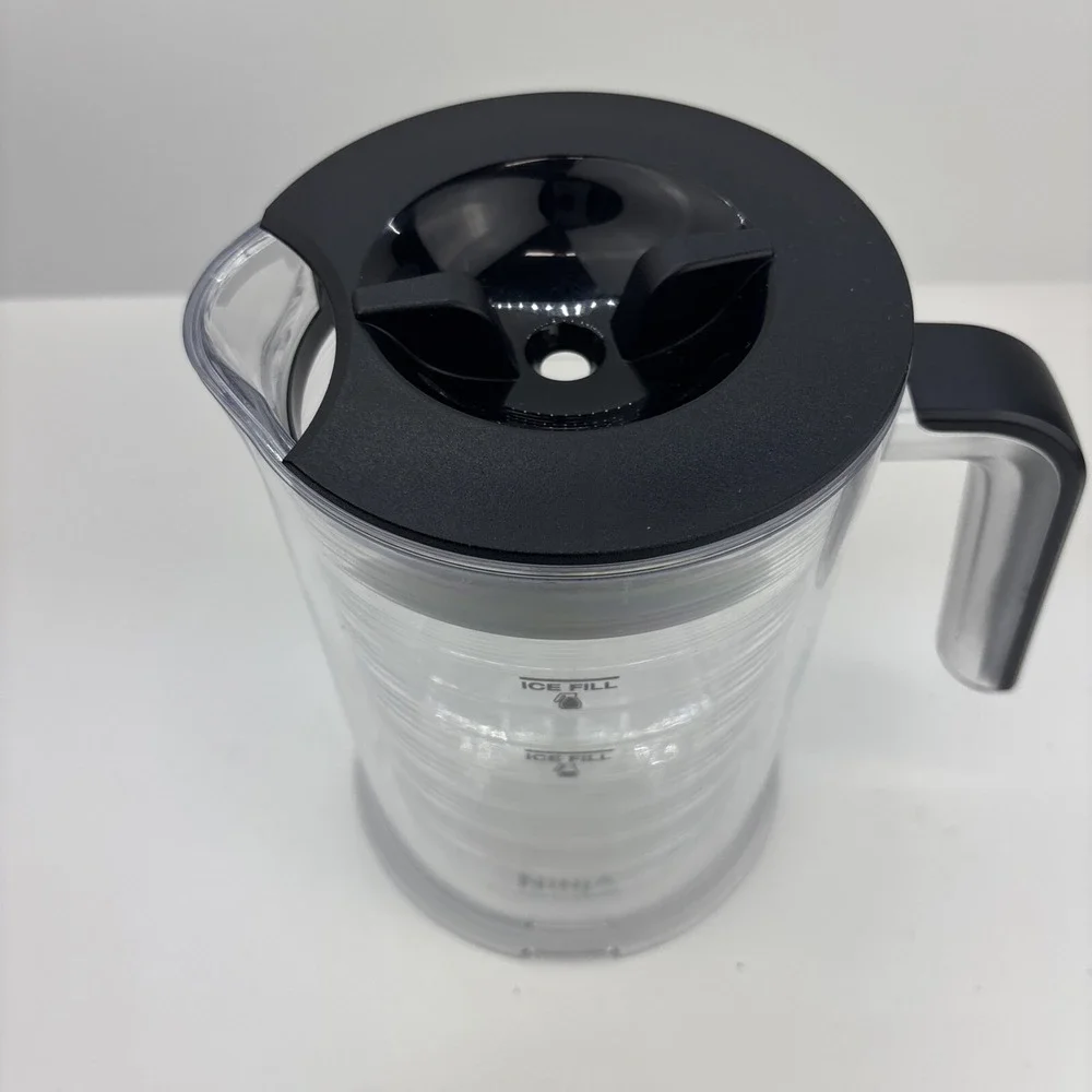 Ninja Over Ice Cream‎ Maker Fill Carafe Pitcher Top Clear Black NC300